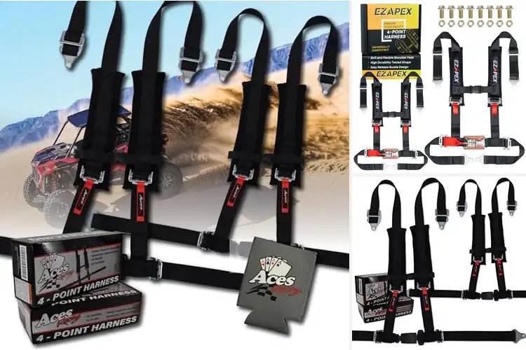 Detailed view of Best 4 Point Harnesses: Secure, Comfortable Rides
