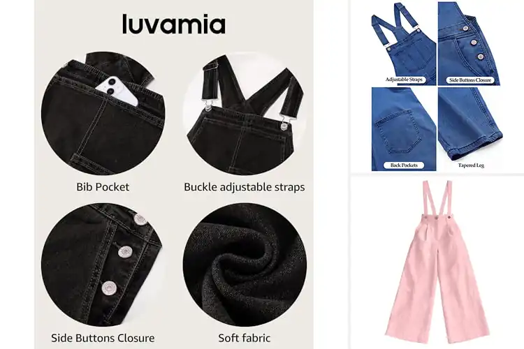 Detailed view of Best Adjustable Waist Jumpsuits For Women