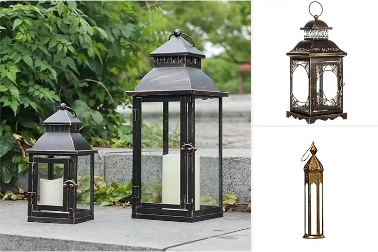 Detailed view of Best Antique Bronze Lanterns