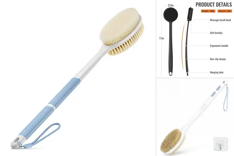 Detailed view of Best Back Scrubbers For Showers: Smooth, Easy Cleaning