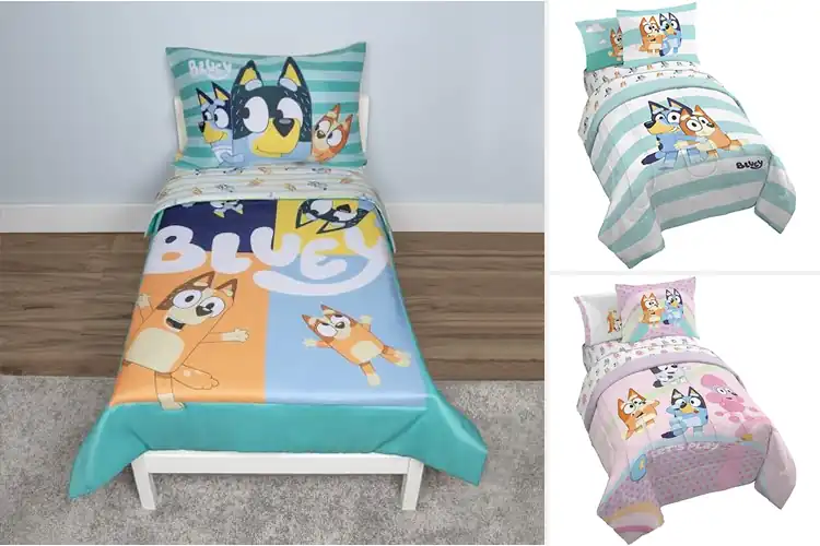 Detailed view of Best Bluey Bedding Accessories
