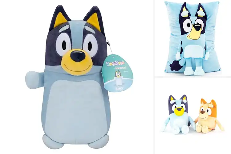 Detailed view of Best Bluey Plush Pillows