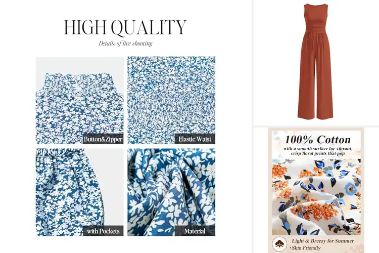 Detailed view of Best Casual Jumpsuits For Spring