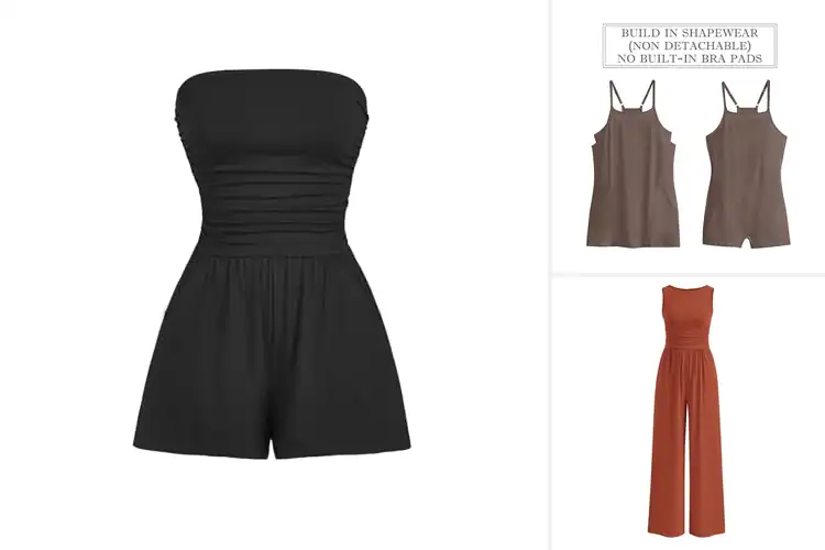 Detailed view of Best Casual Rompers: 9 Effortlessly Chic Summer Essentials