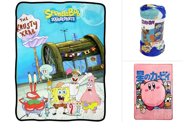 Detailed view of Best Character Themed Blankets: Cozy Comfort for Your Space