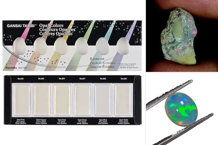 Detailed view of Best Color Play Opals