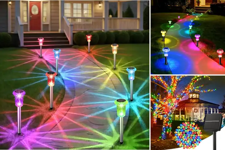 Detailed view of Best Colorful Solar Lights: Transform Your Outdoor Space