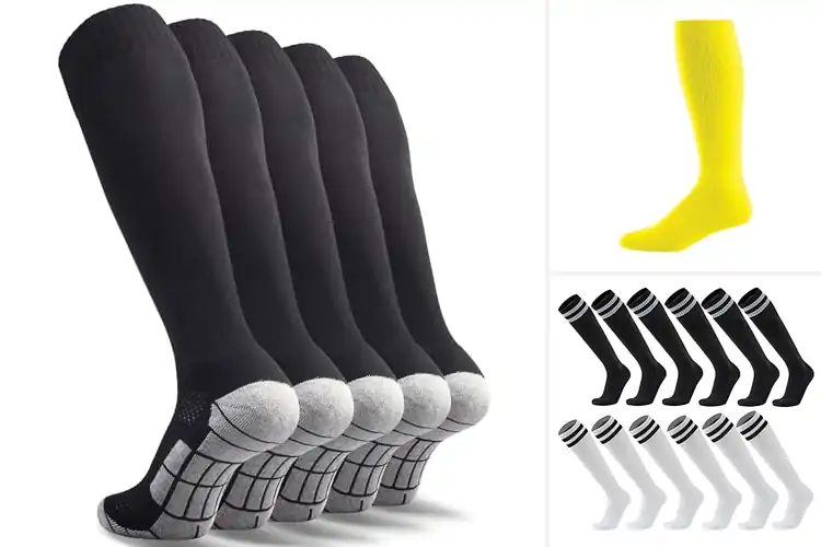 Detailed view of Best Comfortable Football Knee High Socks