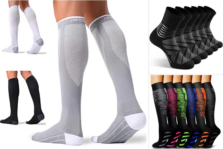 Detailed view of Best Compression Sports Socks