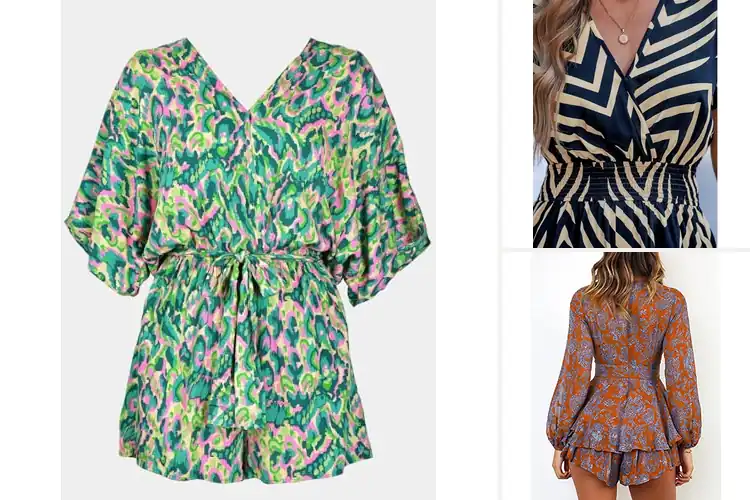 Detailed view of Best Flattering Rompers