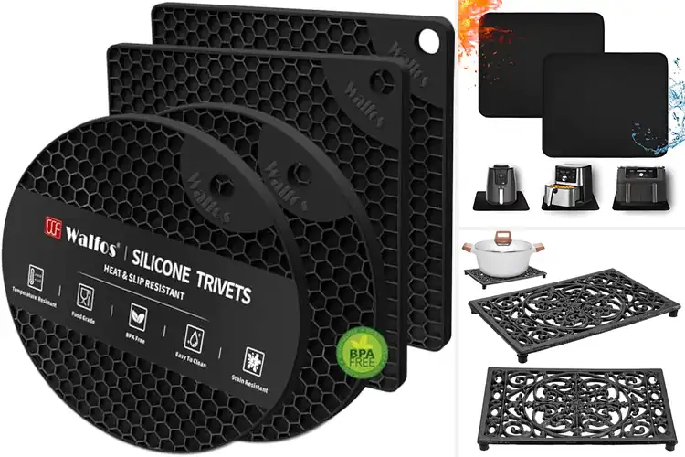 Detailed view of Best Heat Resistant Trivets