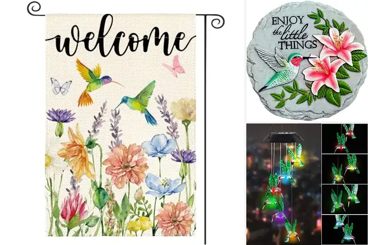 Detailed view of Best Hummingbird Garden Decor