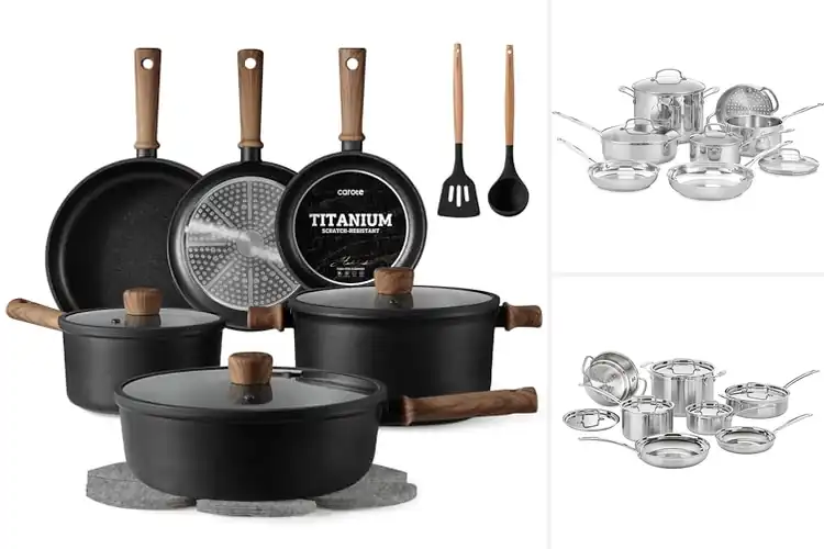 Detailed view of Best Induction Cookware Sets for Effortless Cooking