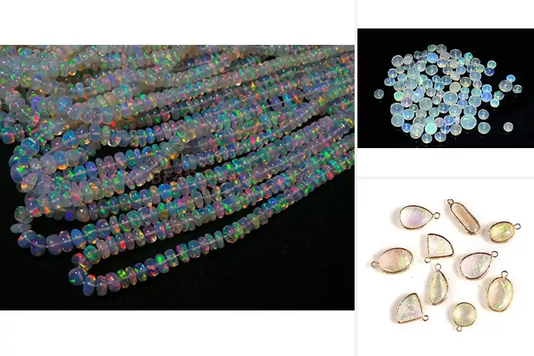 Detailed view of Best Jewelry Making Opals: 10 Dazzling Beads for You
