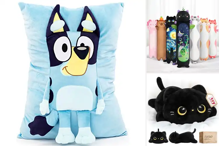 Detailed view of Best Kids Plush Pillows