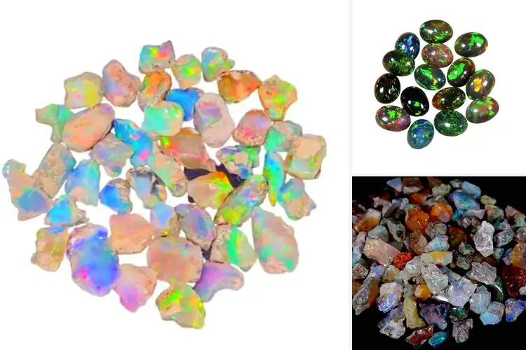 Detailed view of Best Loose Ethiopian Opals