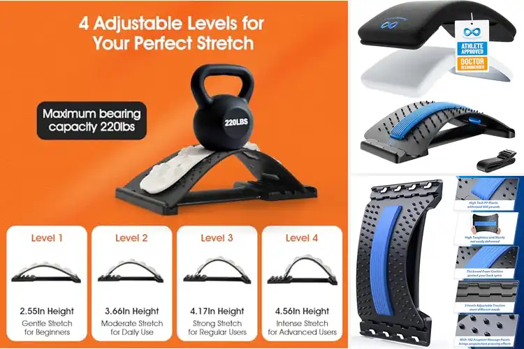 Detailed view of Best Lumbar Back Stretchers