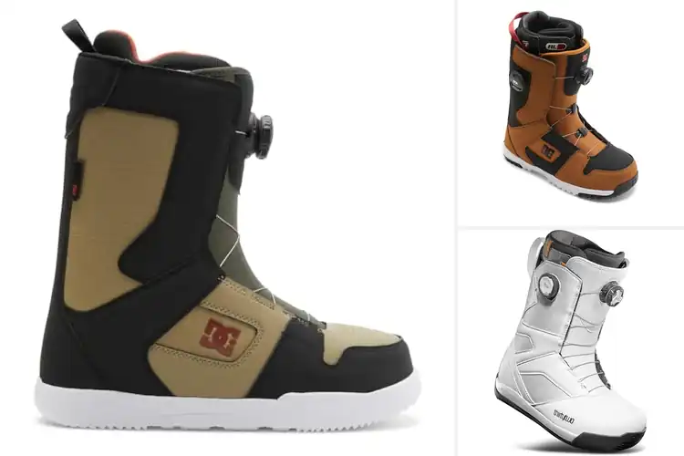 Detailed view of Best Medium Flex Snowboard Boots