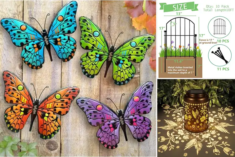 Detailed view of Best Metal Garden Decor