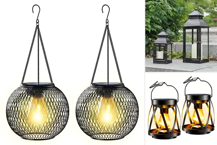 Detailed view of Best Metal Garden Lanterns