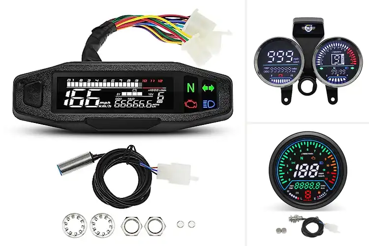 Detailed view of Best Motorcycle Gauges for a Smarter, Sleeker Ride