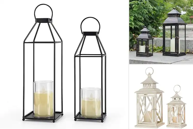 Detailed view of Best Outdoor Decor Lanterns