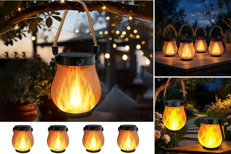 Detailed view of Best Solar Garden Lanterns