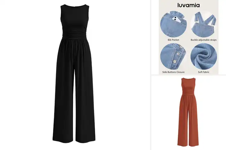 Detailed view of Best Stretchy Jumpsuits For Women