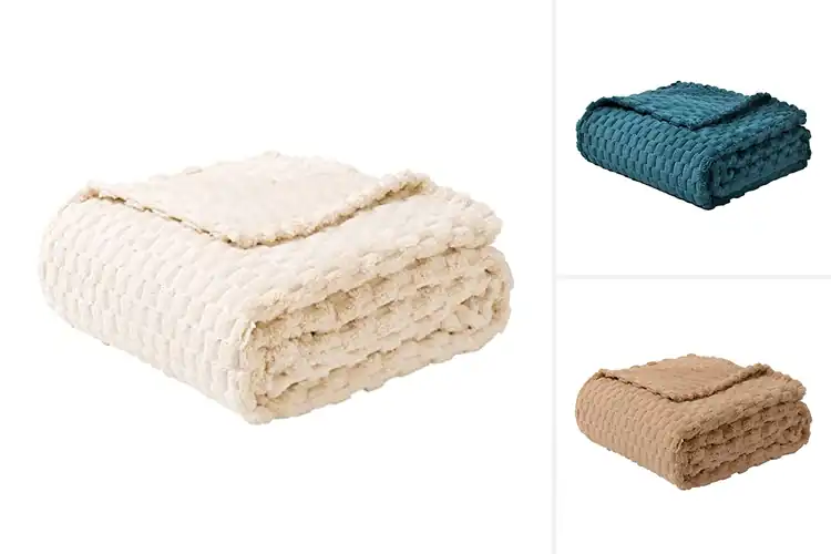 Detailed view of Best Throw Blanket 40 By 50 Inches