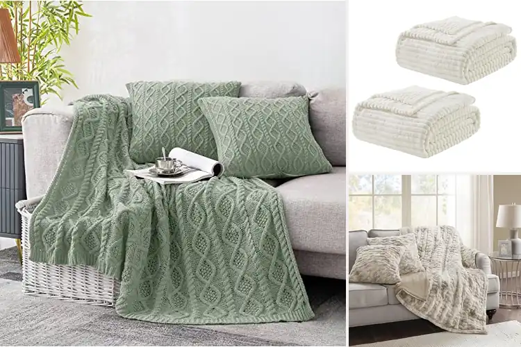 Detailed view of Best Throw Sets