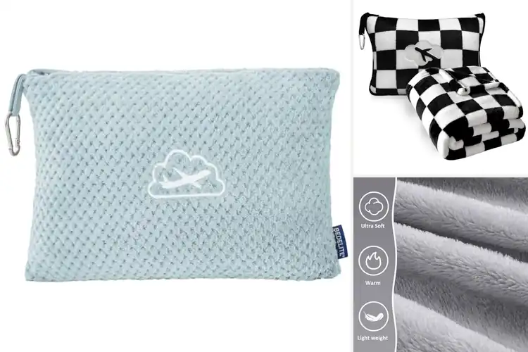 Detailed view of Best Travel Blankets: 10 Cozy Picks for Comfortable Journeys