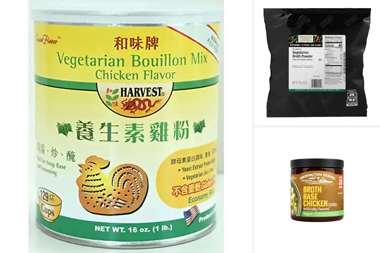 Detailed view of Best Vegetarian Broth Mixes for Quick, Flavorful Meals
