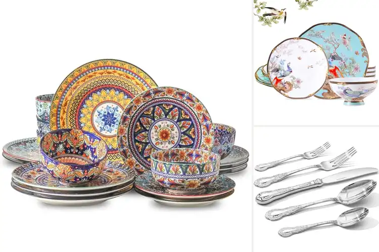 Detailed view of Best Vintage Tableware Sets
