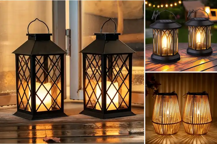 Detailed view of Best Waterproof Solar Lanterns For Patio