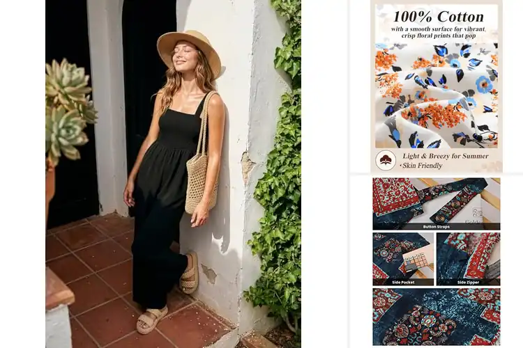 Detailed view of Best With Pockets Jumpsuits