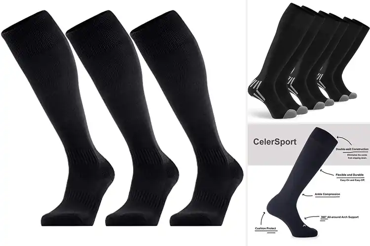 Detailed view of Best Youth And Adult Soccer Socks