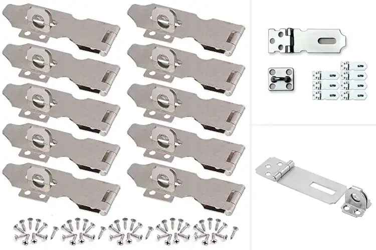 Detailed view of Best Zinc Plated Hasp Packs